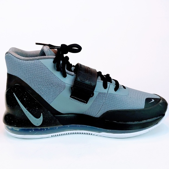 💥SOLD💥 NIKE Air Force Max Cool Grey Basketball Shoes Sneaker - Picture 2 of 8